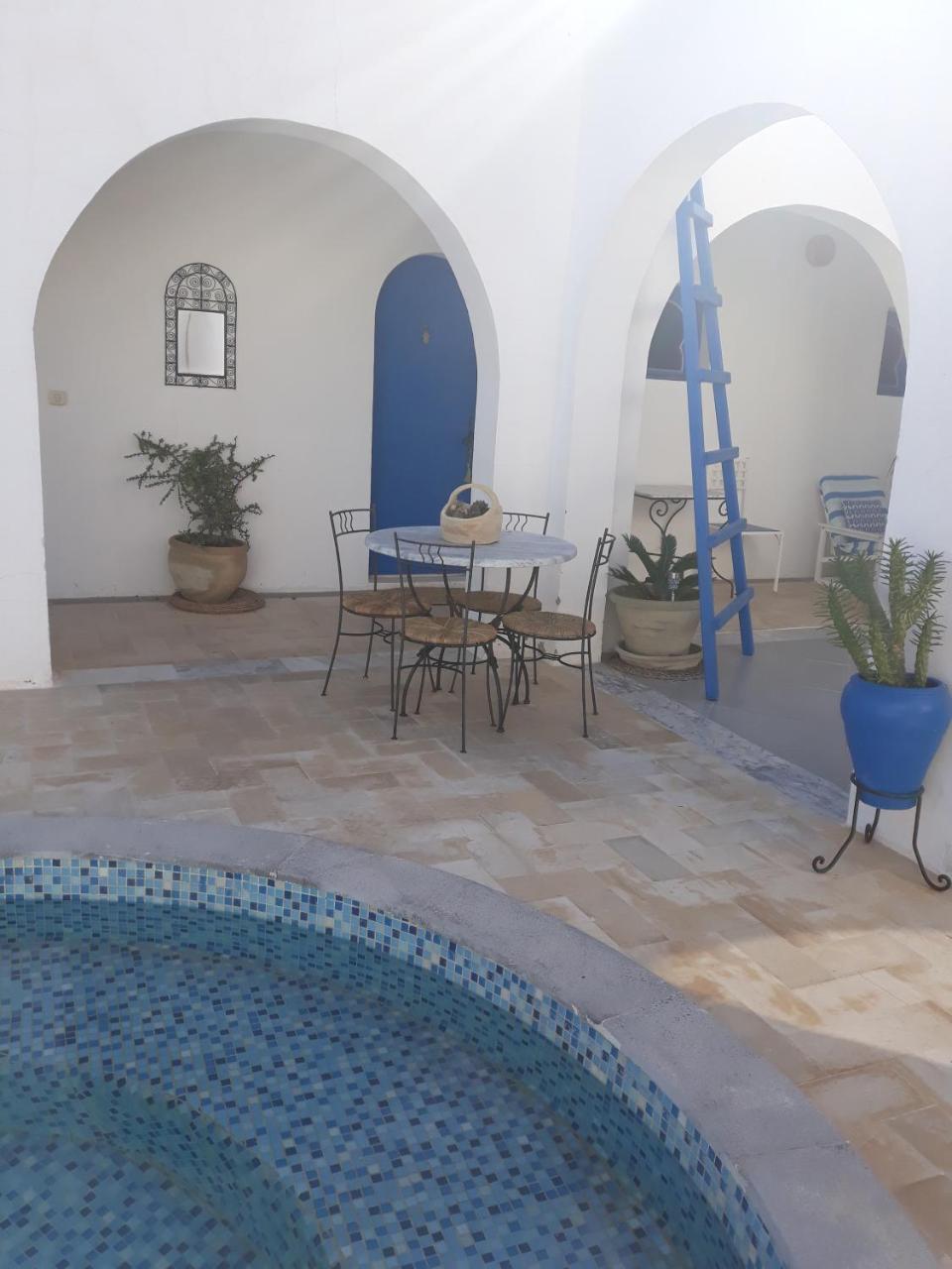 مبيت وإفطار Mezrane Dar Chick Yahia Ile De Djerba المظهر الخارجي الصورة